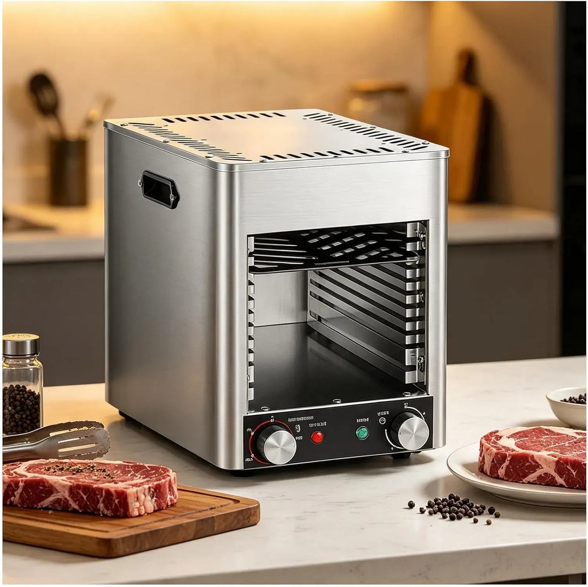 Cuisinière avec four, 110 V, MIAOXIAOLONG, gril, professionnel, Livré Avec Plat À Broiler Et Grille