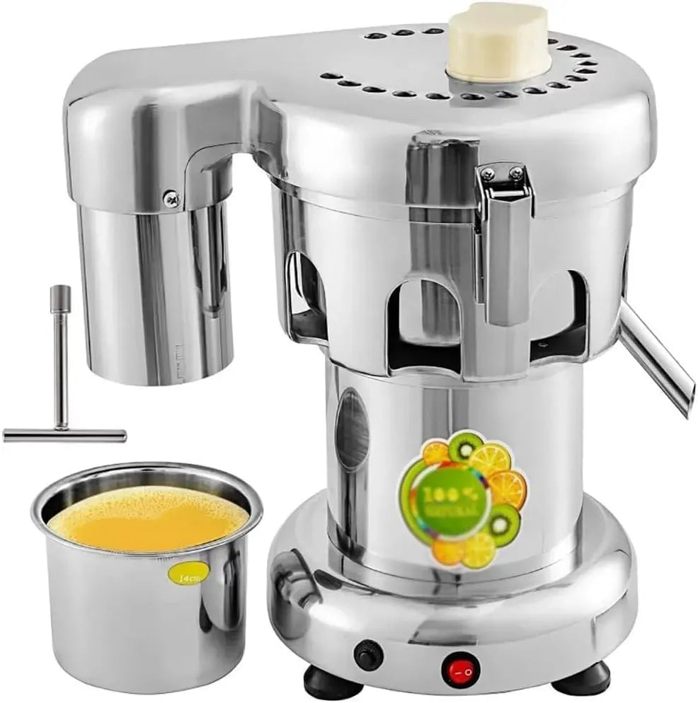 Extracteur de jus, 370 W, professionnel, restaurant, Idéal pour Les Bars à Jus, 370 W pour Fruits Et Légumes, Restaurants Et Hôtels