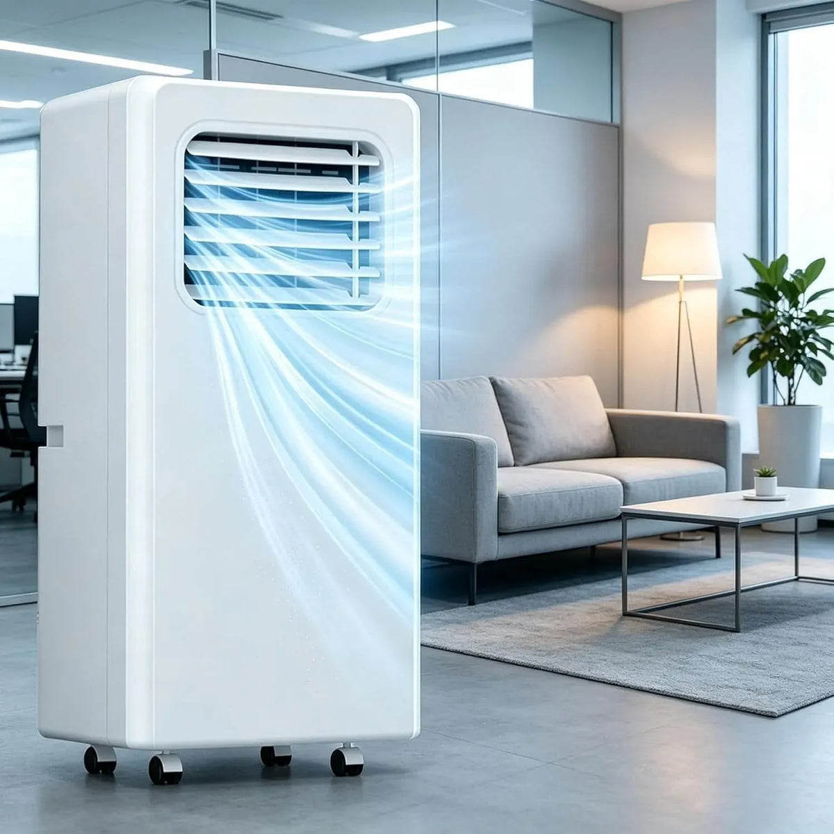 Climatiseur, portable, appareil de climatisation, Refroidisseur, Climatiseur Portable 12000 BTU