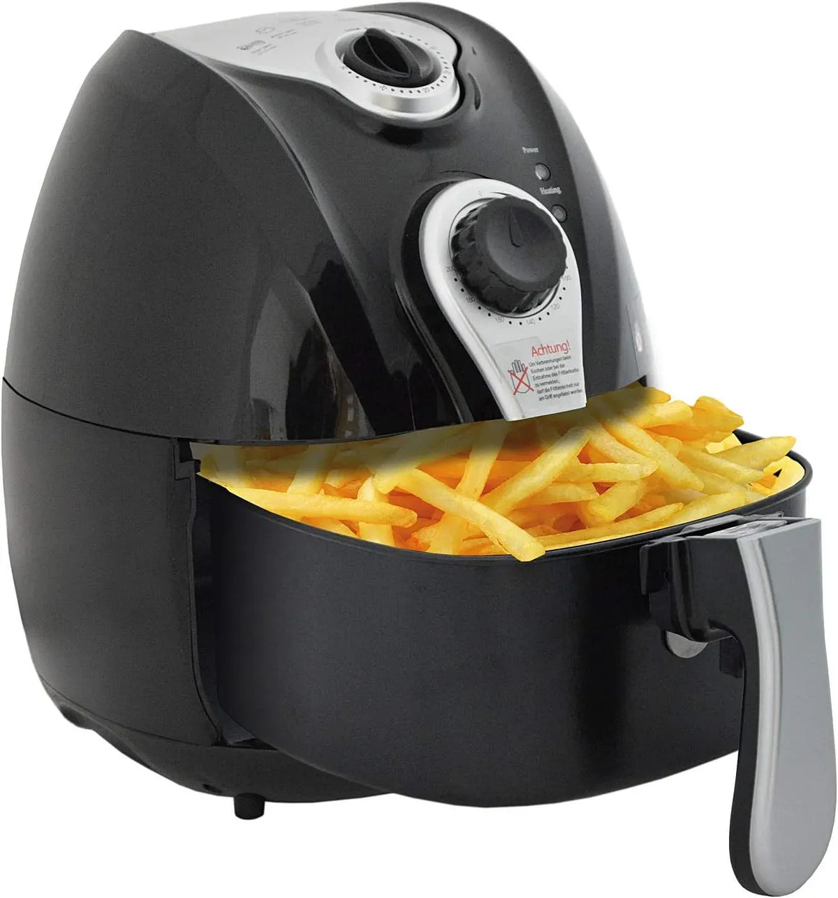 Four électrique, 2,7 L, minuteur, compact, Friteuse sans huile 2,7L