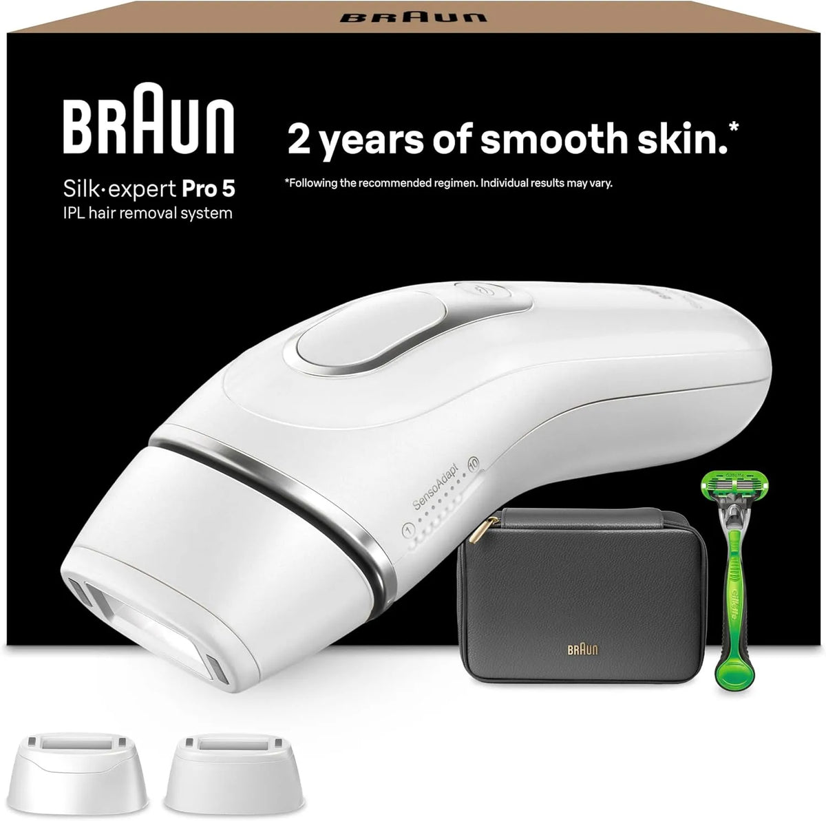 Braun Maillot Et Plus, Epilation Semi-Définitive, Epilateur Lumiere Pulsee Silk·expert Pro 5, Résultats En 2 Séances, Alternative Au Laser, Têtes Pour