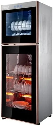 armoire de stérilisation UV, armoire UV de nettoyage et désinfection, 42 x 36,5 x 119 cm, 168 L, 198 L, acier inoxydable