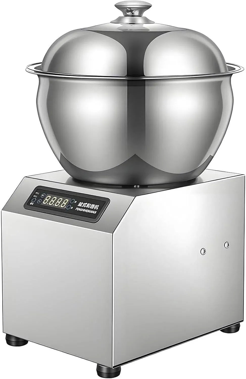 5kg/11lbs pétrin électrique à Double Rotation, Robuste, pour Restaurant, Pétrin à Spirale Professionnel 2200 W, idéal pour Boulangerie, Pizzeria et