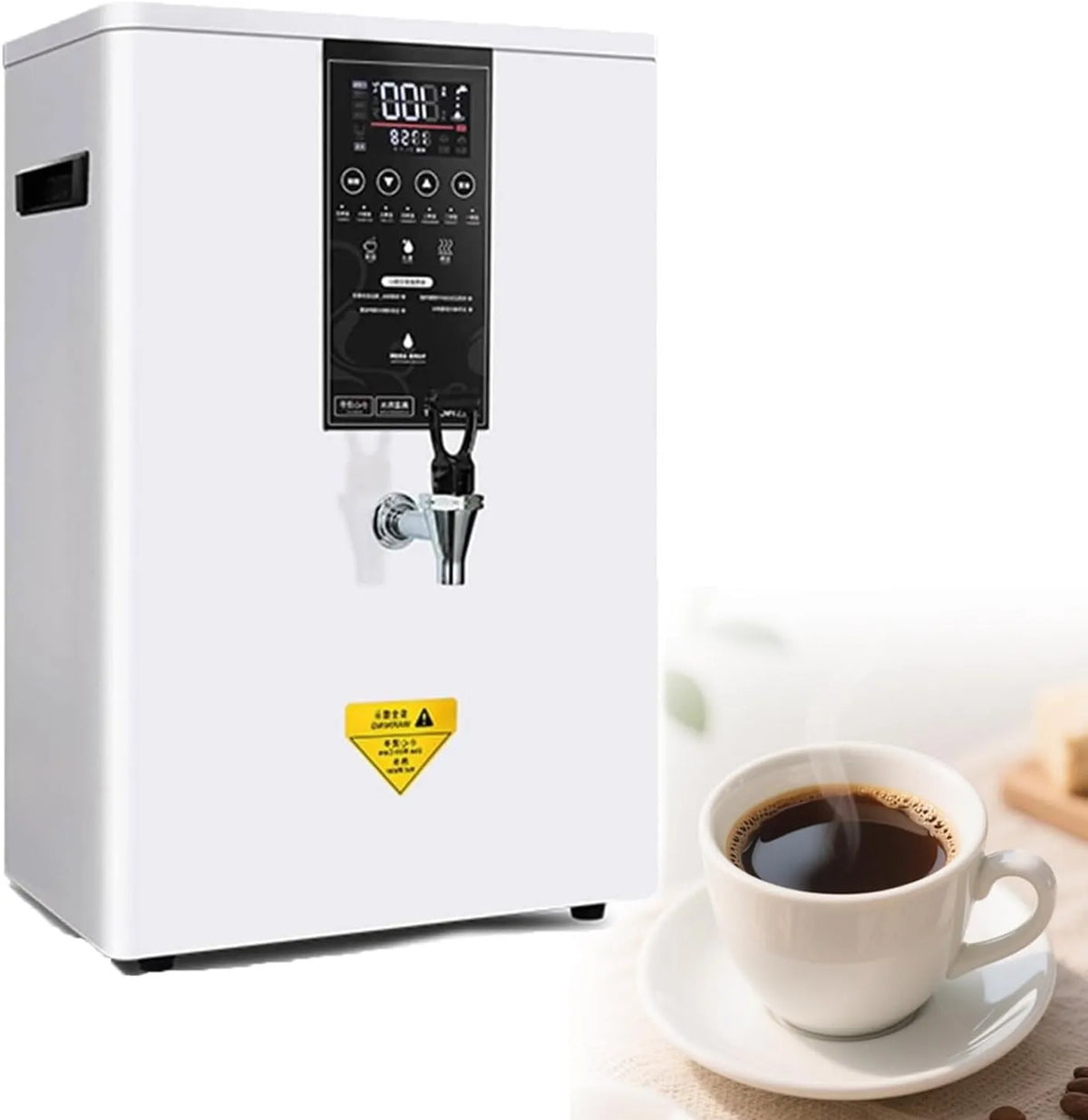 Chauffe-eau White-80l White-50L, 80 L, 40 à 100 °C, professionnel, blanc, Panneau De Commande Intelligent à LED