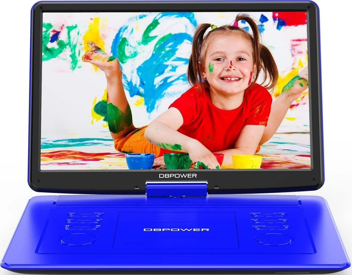Smart TV, 18 pouces, téléviseur, USB, portable, batterie rechargeable de 6 heures, carte SD, synchronisation TV, plusieurs formats de disque