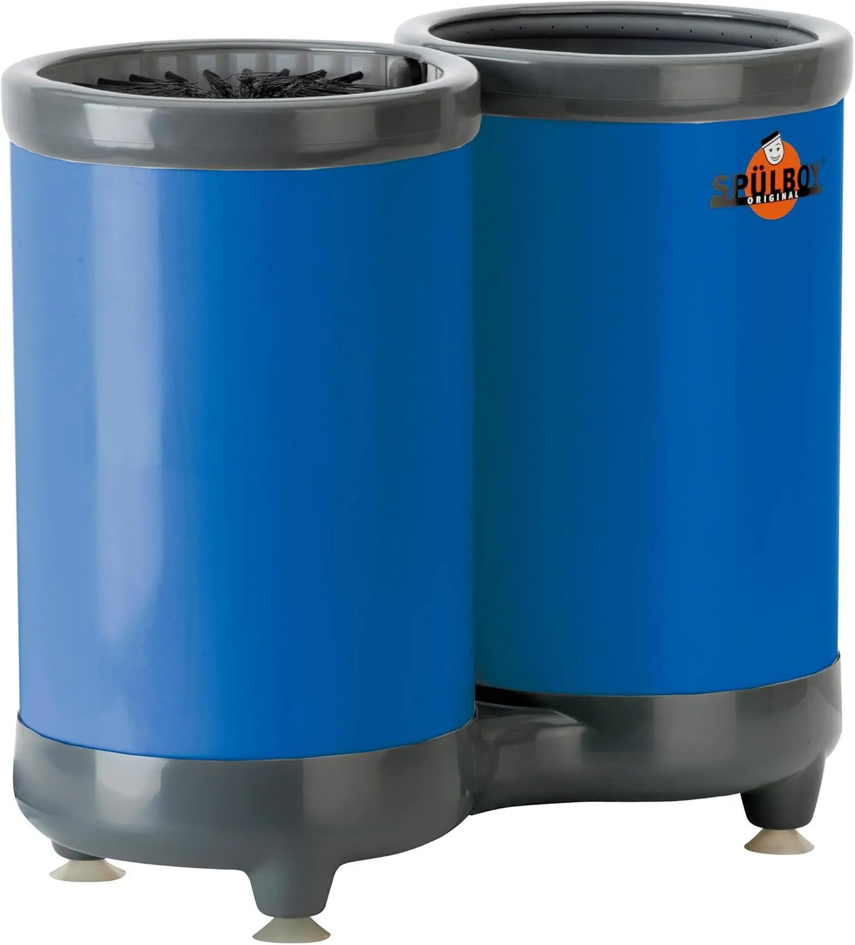 Produit Twin-Go T de SPÜLBOY®, Lave-verres professionnel à eau froide, L'original édition spéciale limitée en bleu