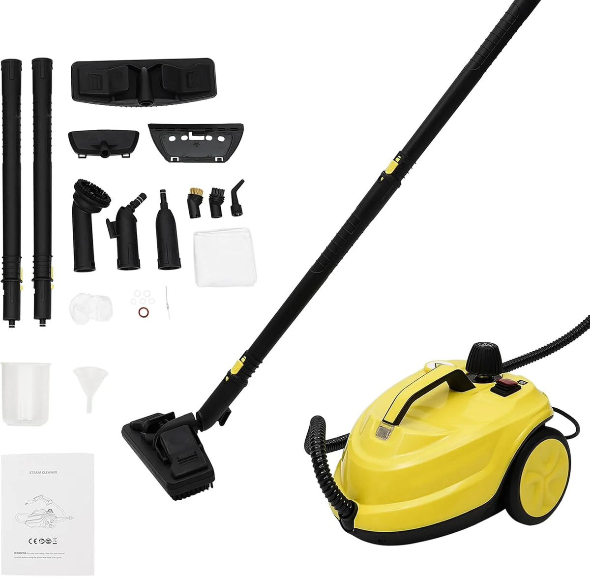 Four électrique, 8 L, 2000 W, portable, grand réservoir, vapeur, réservoir 1, tapis, canapé, coussins, punaises