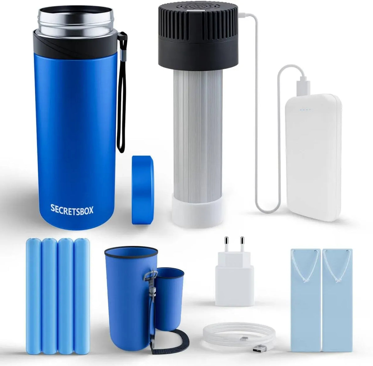 Réfrigérateur médical portable 20000mah, 2 à 8 °C, USB, transport d'insuline et de médicaments, Approuvé TSA