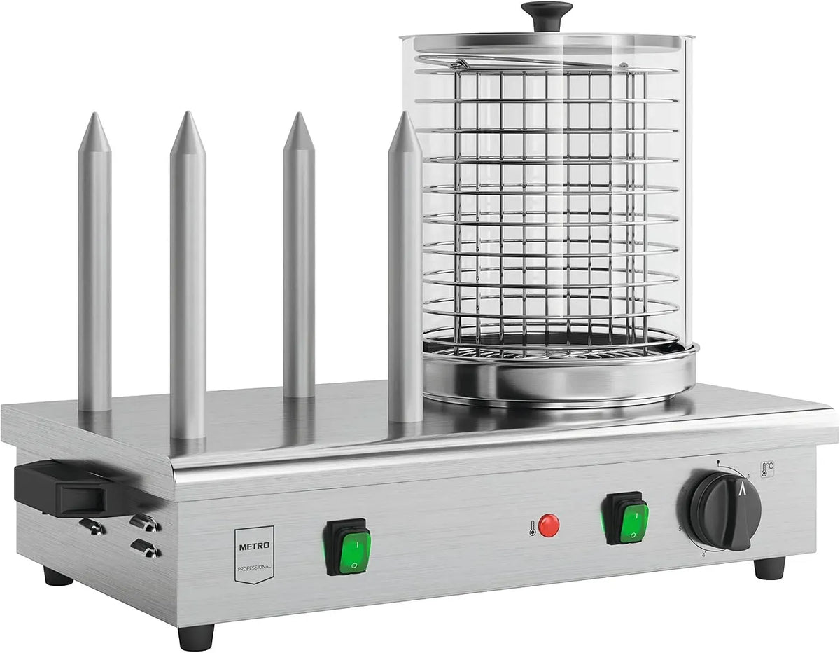 GHM2001 Machine à hot, 550 W, 2 zones de température, acier inoxydable, METRO