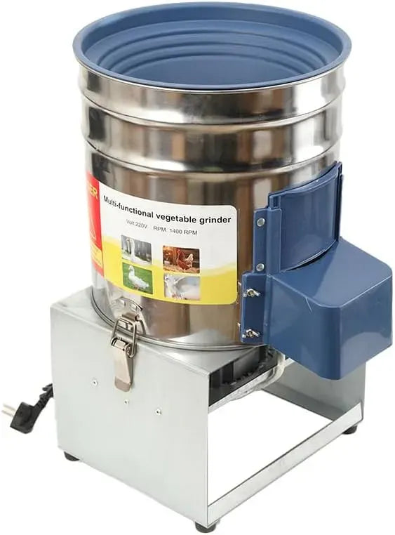 Broyeur à fourrage électrique, pour Légumes Verts, 220V 500W Broyeur de Légumes et de fourrage vert, Tiges d'herbe, et Melons