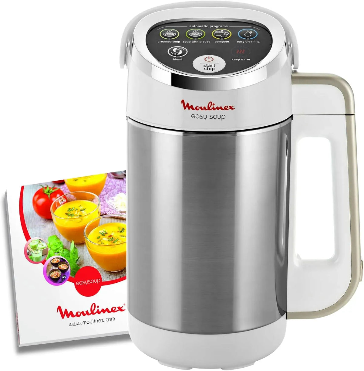 Moulinex Blender, 1.2 L, 1000 W, 5 programmes, maintien au chaud, 5 programmes automatiques