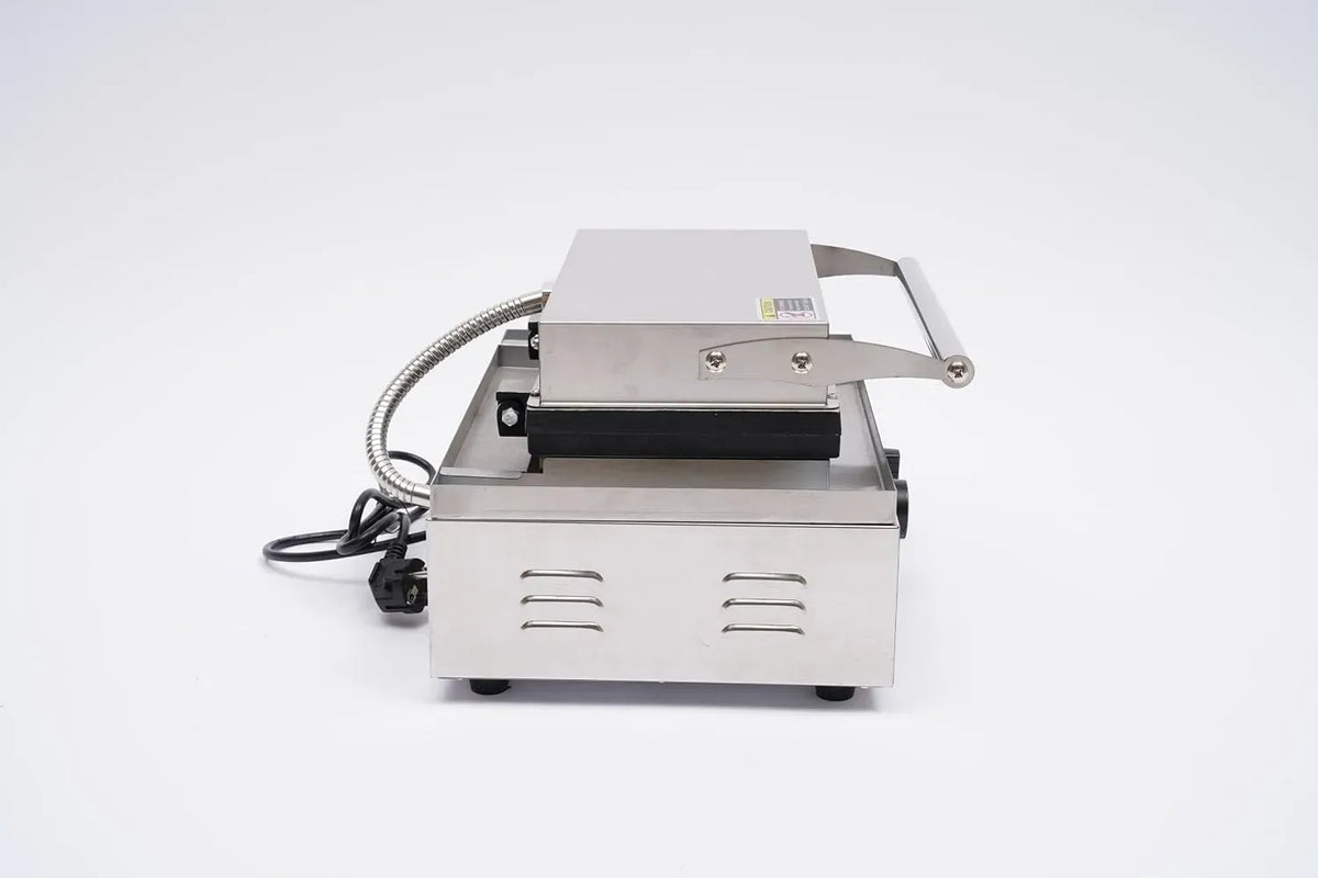 Machine à gaufres, 220 V, acier inoxydable, Machine à gaufres Hot Dog