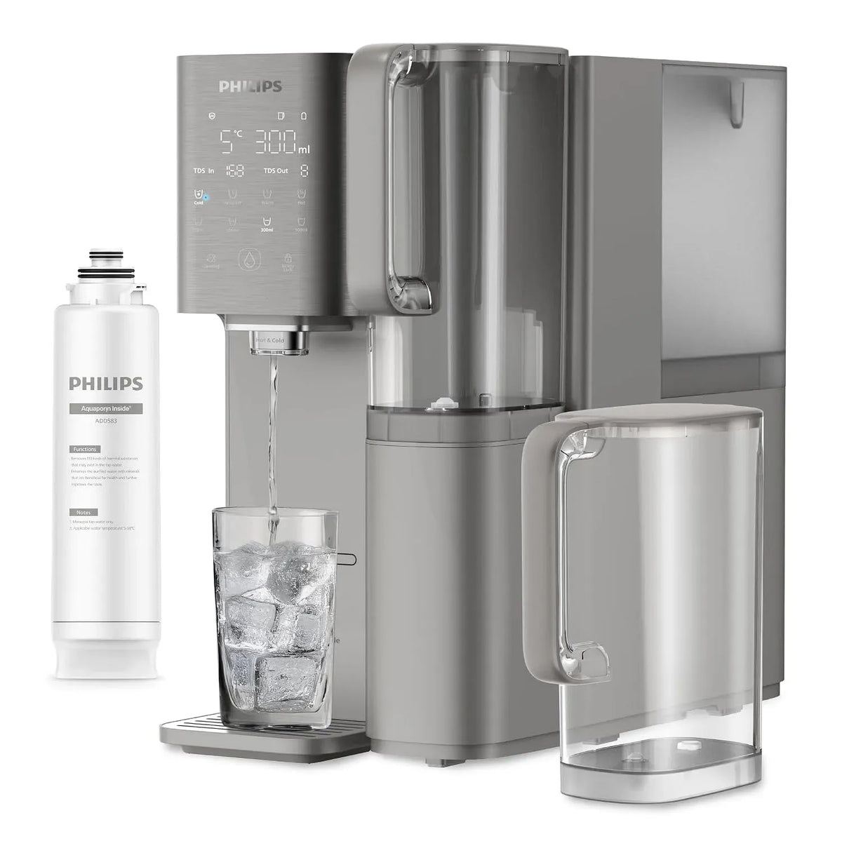 Philips RO 6 6-en-1 Distributeur, 2000 L, dalle IPS