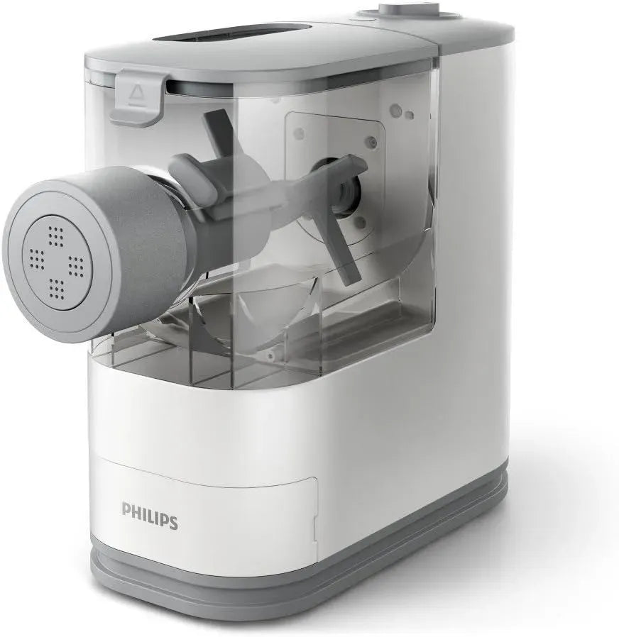 Philips Machine à pâtes, machine à nouilles, dalle IPS, blanc, livrée avec 3 disques de façonnage classiques par défaut