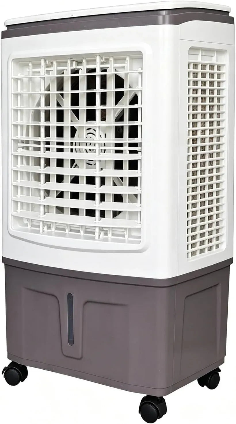 Climatiseur, 30 L, Climatiseur 3-en-1, minuteur, 3 vitesses, grand réservoir, évaporatif Mobile avec réservoir d'eau de 30 L
