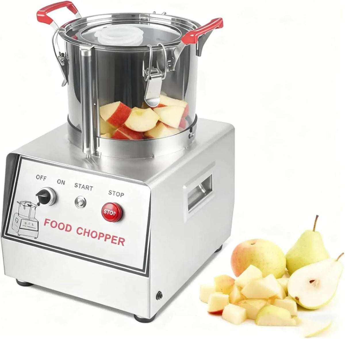 Moteur, Robot, 7 L, professionnel, acier inoxydable, pour Viande