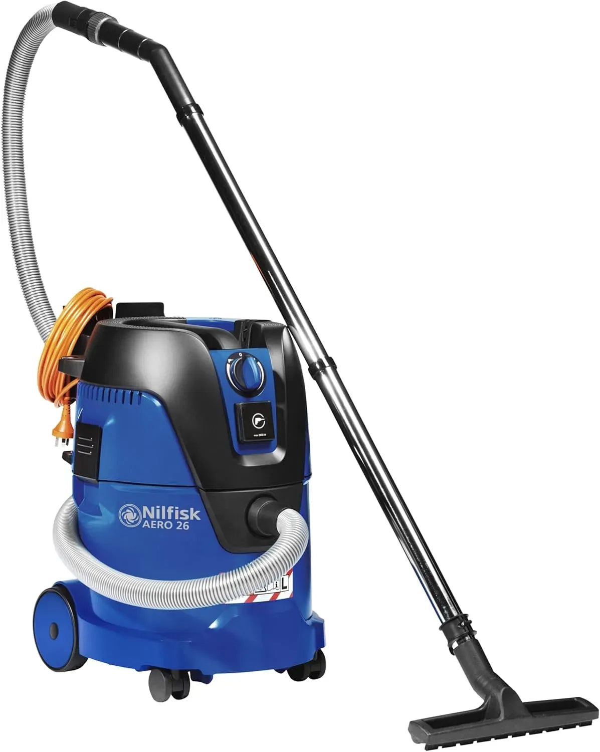 Aspirateur 26-2L, 2 L, 107420040, appareil électrique d'aspiration, Nilfisk Aspirateur Eau et poussière Aero PC