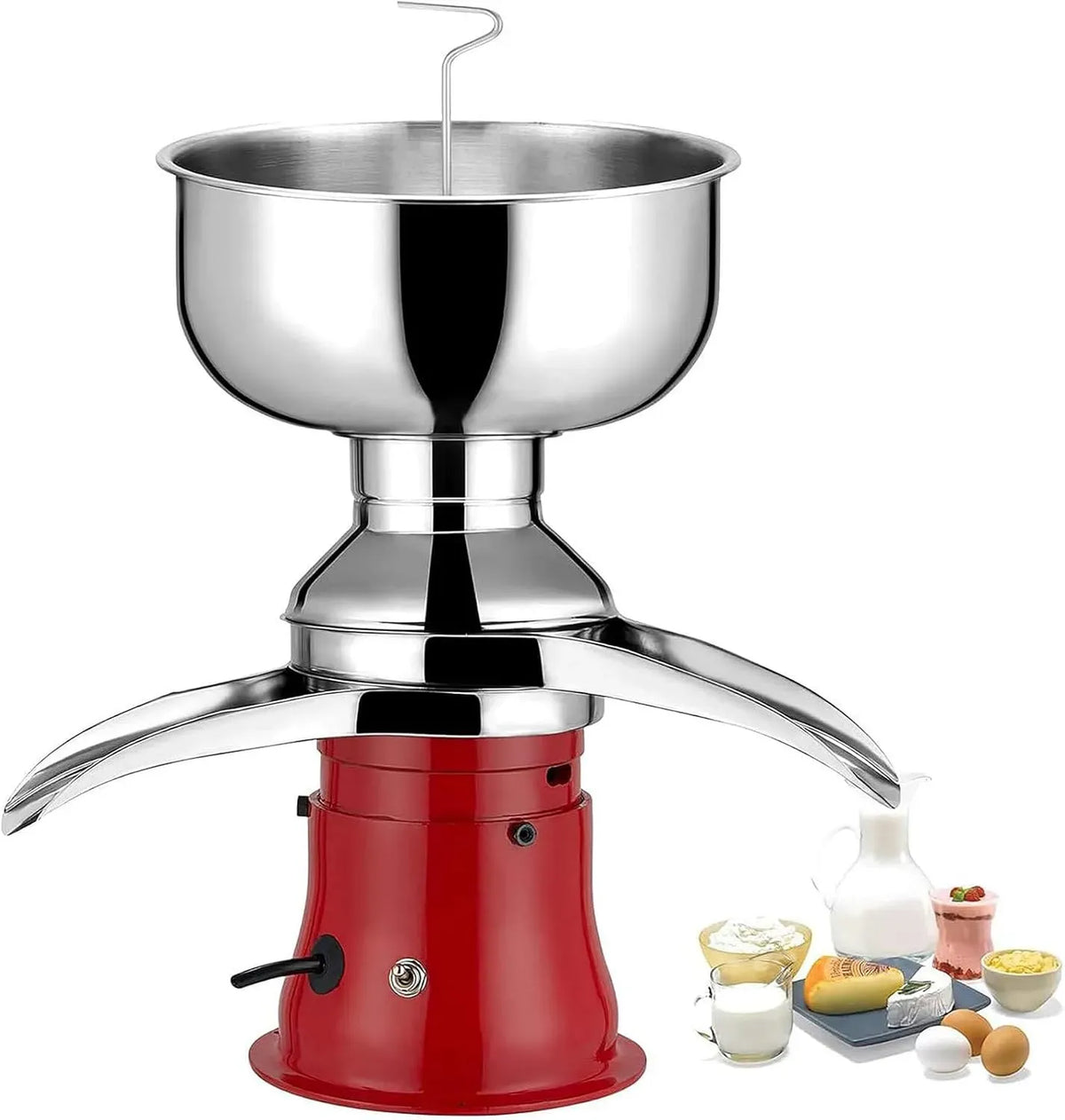 Séparateur de Lait écrémé électrique, séparateur de crème pour Lait Frais, pour centrifugeuse pour usage professionnel pour laiteries et fermes