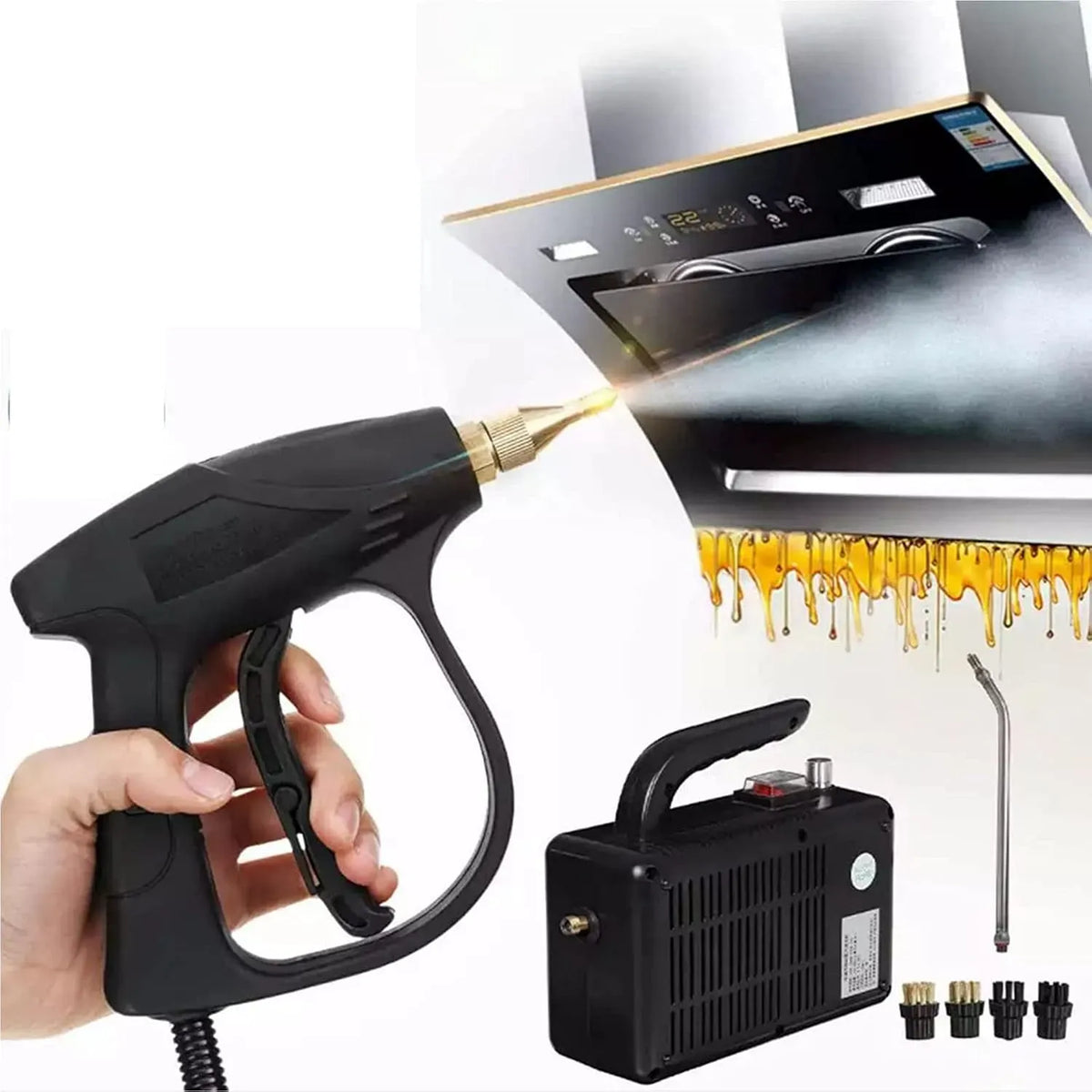 Générateur, Nettoyeur, Portable, 2600 W, industriel, vapeur, professionnel, Maison Générateur De Vapeur À Main
