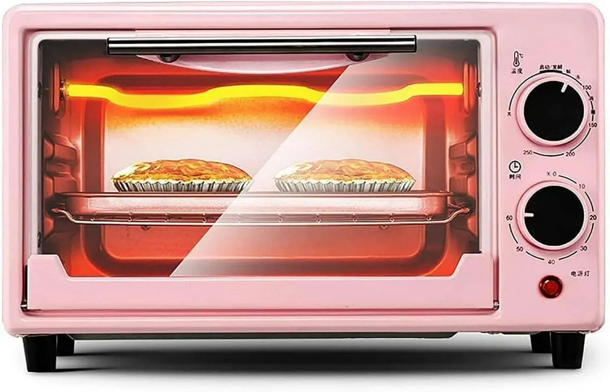Four électrique à pizza, 11 L, 35 à 250 °C, minuteur, compact, contrôle de température sur une large zone de 35 à 250 °C, minuterie de 60 minutes