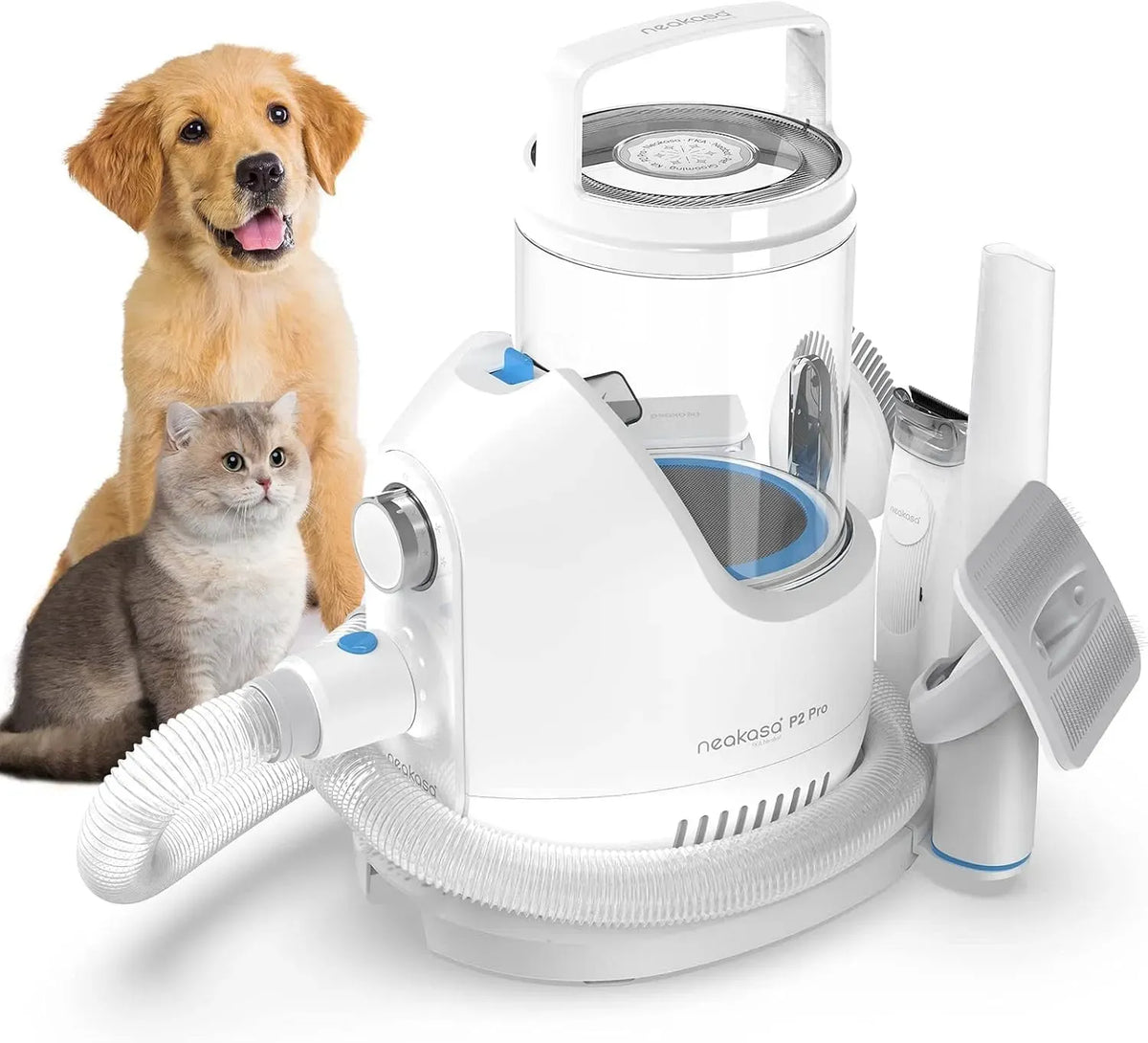 Aspirateur, professionnel, silencieux, tondeuse silencieuse pour chien et chat