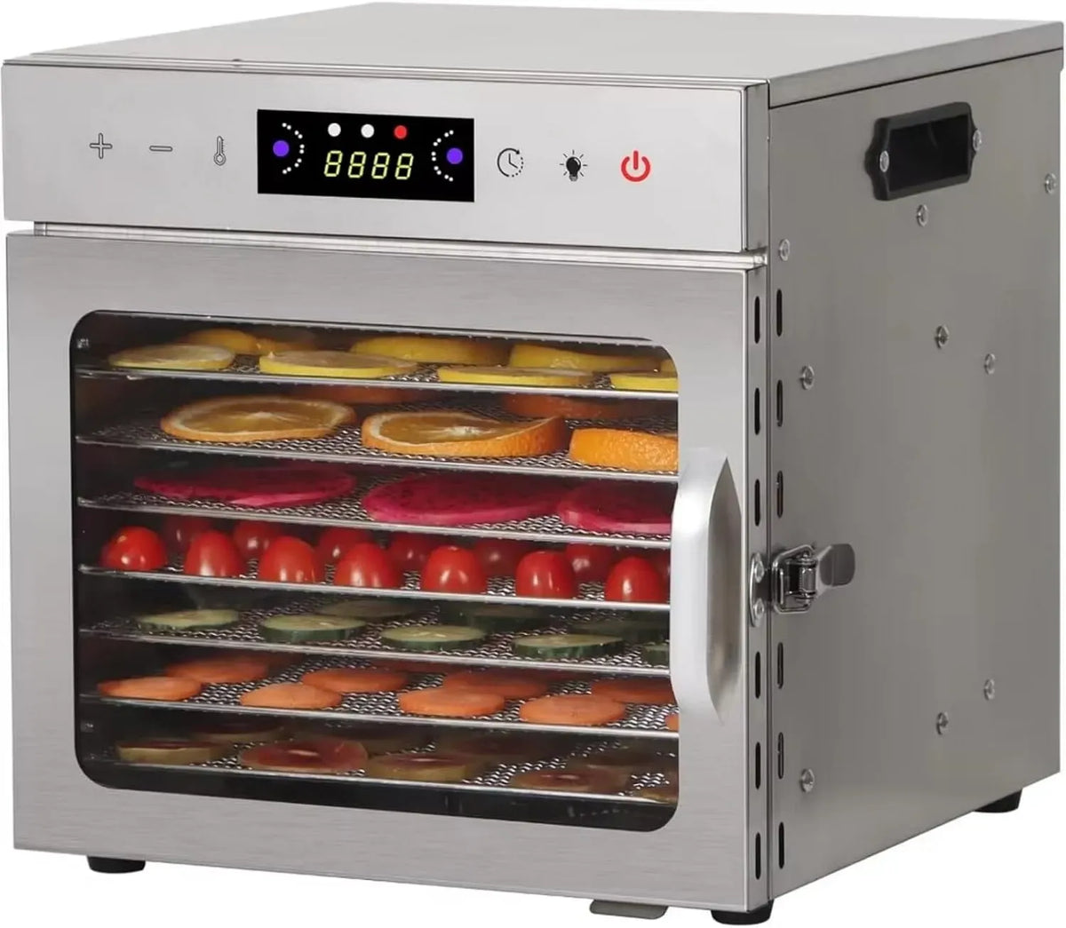 Machine de déshydratation, déshydrateur alimentaire, minuteur, fonction chauffante, pour la viande séchée
