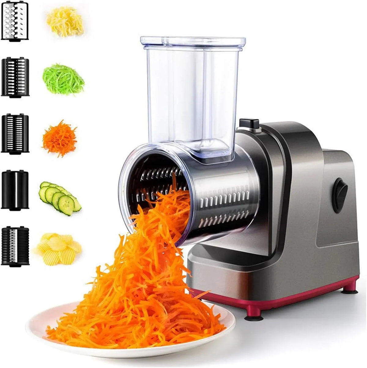 pour Choux, pour Trancheuse électrique pour usage professionnel pour légumes et Fruits, en Acier Inoxydable, Pommes de Terre, tomates et Citrons