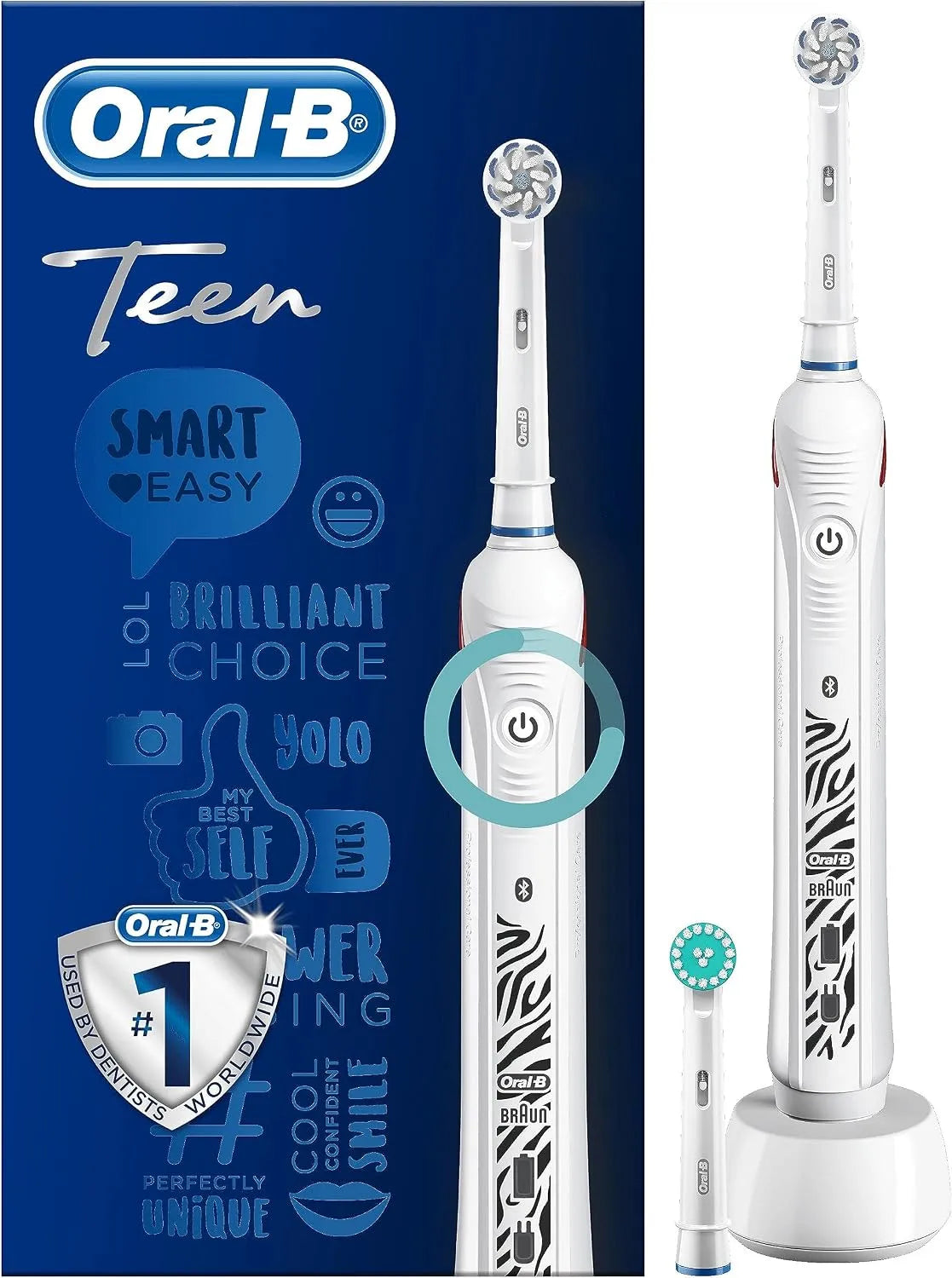Brosse, brosse à dents rechargeable, effet 3D