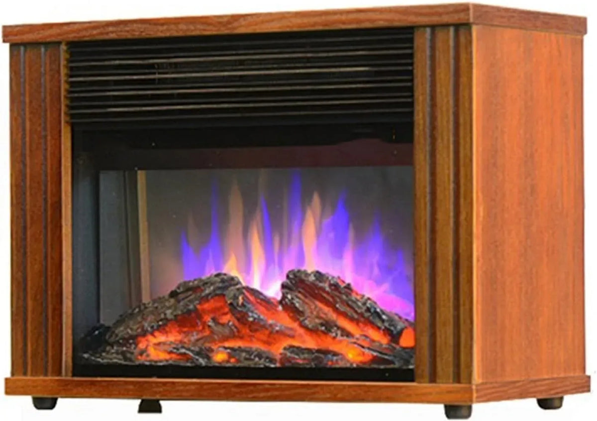 Radiateur électrique, 1800 W, portable, effet 3D, Cheminée Ficheur de cheminée électrique Portable