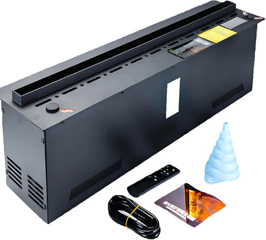 70cm/27.6in humidificateur, foyer électrique, 70 cm, encastrable, tactile, minuteur, application, effet 3D