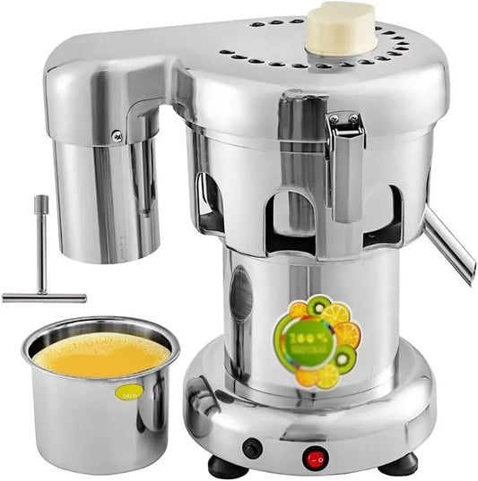 Extracteur de jus, 370 W, professionnel, restaurant, Idéal pour Les Bars à Jus, 370 W pour Fruits Et Légumes, Restaurants Et Hôtels
