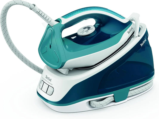 Tefal SV6115 Semelle Xpress Glide, Express Essential Centrale vapeur, 5,2 bar, Effet pressing : 280 g/min, Débit vapeur continue : 120 g/min, 36 17