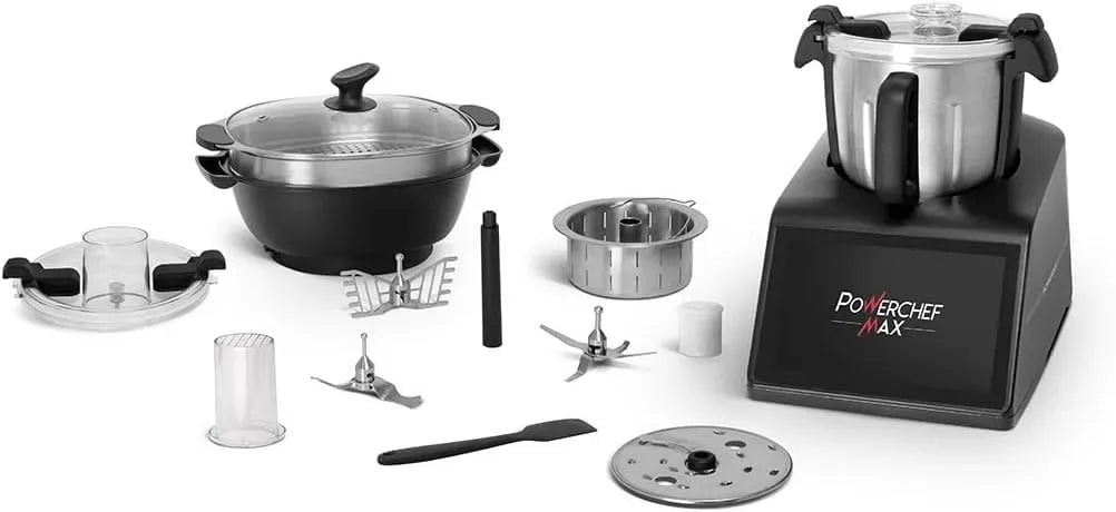 SCCM2310FM Balance, Robot, 4.5 L, tactile, 2 zones de température, fonction chauffante, noir, SCHNEIDER