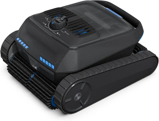 robot nettoyeur de piscine, sans fil, noir, Navigation Intelligente