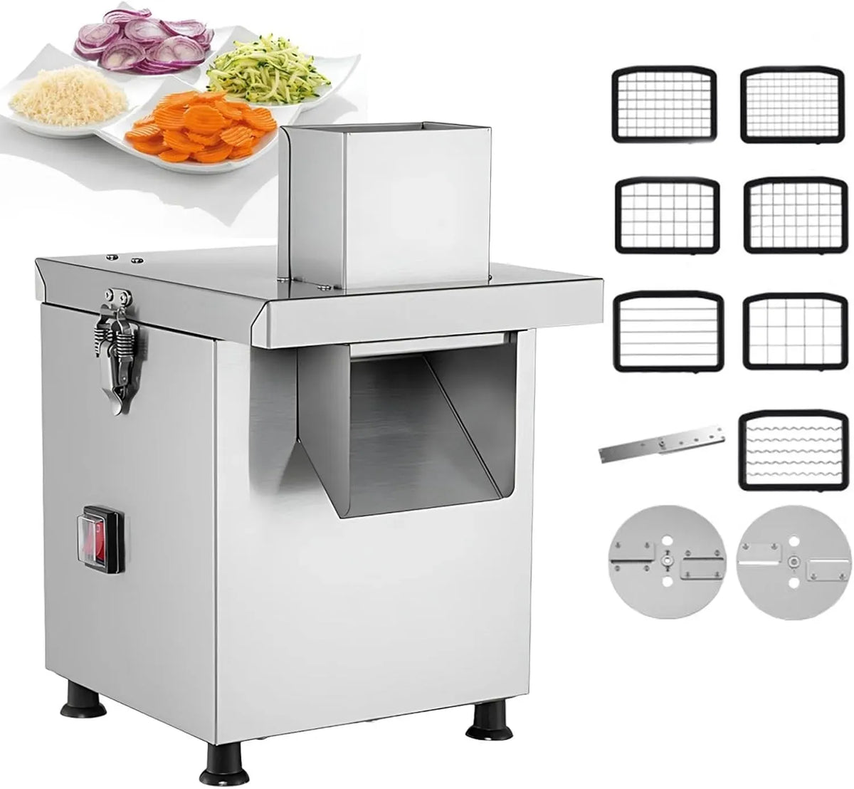 trancheuse alimentaire, Machine, 300 W, gril, professionnel, restaurant, acier inoxydable, pour Cantine et Restaurant