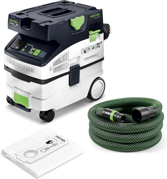 Aspirateur, Bluetooth, démarrage auto et fixation Systainer T-LOC