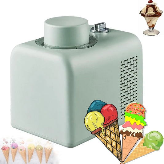 Machine à Desserts, Machine à Yaourt, Machine à crème, machine à glace et sorbet, 500 ML, amovible, 4 Modes