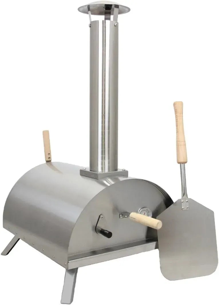Four électrique à pizza, portable, extérieur, acier inoxydable, Fumoir de barbecue, Pelle à pizza, pierre à pizza, roulette à pizza