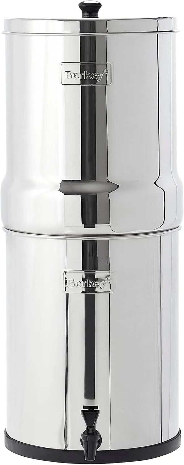 Berkey Big Black Purificateur d'eau en acier inoxydable 2 éléments