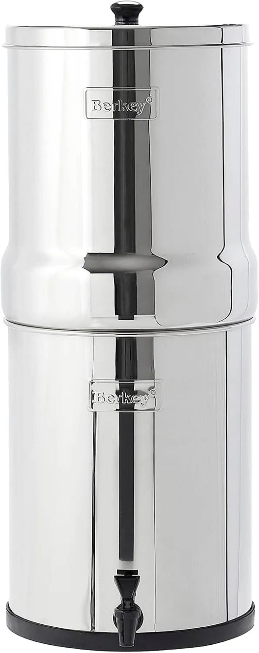Berkey Big Black Purificateur d'eau en acier inoxydable 2 éléments