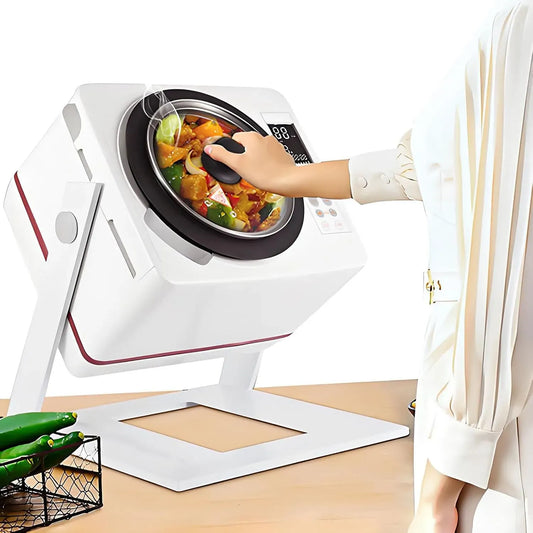 Ustensile de cuisson, 6 L, 2500 W, professionnel, amovible, Robot Cuiseur Multifonctions Mélange 360°, Inclinaison 0°-135°