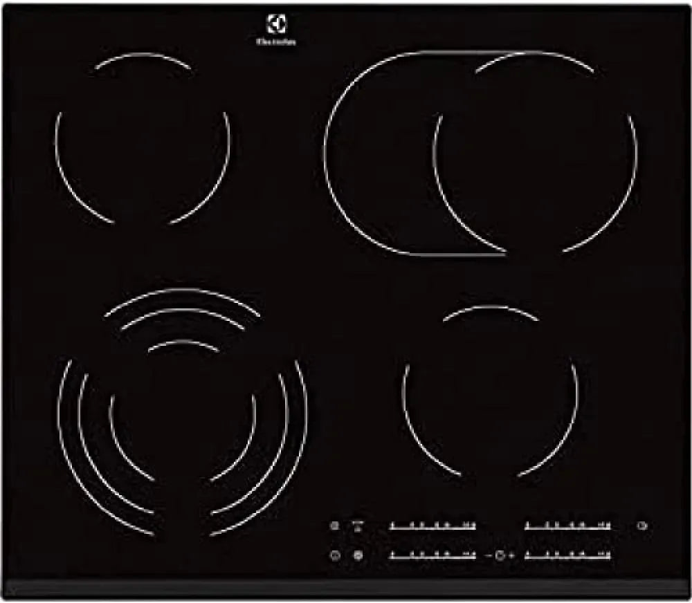Electrolux EHF6547FXK Plaque vitrocéramique, table de cuisson électrique