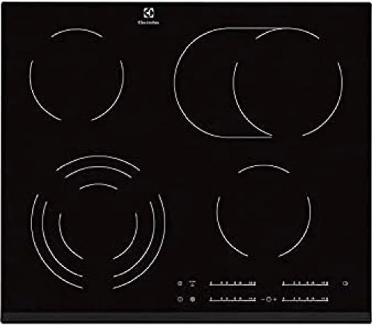 Electrolux EHF6547FXK Plaque vitrocéramique, table de cuisson électrique