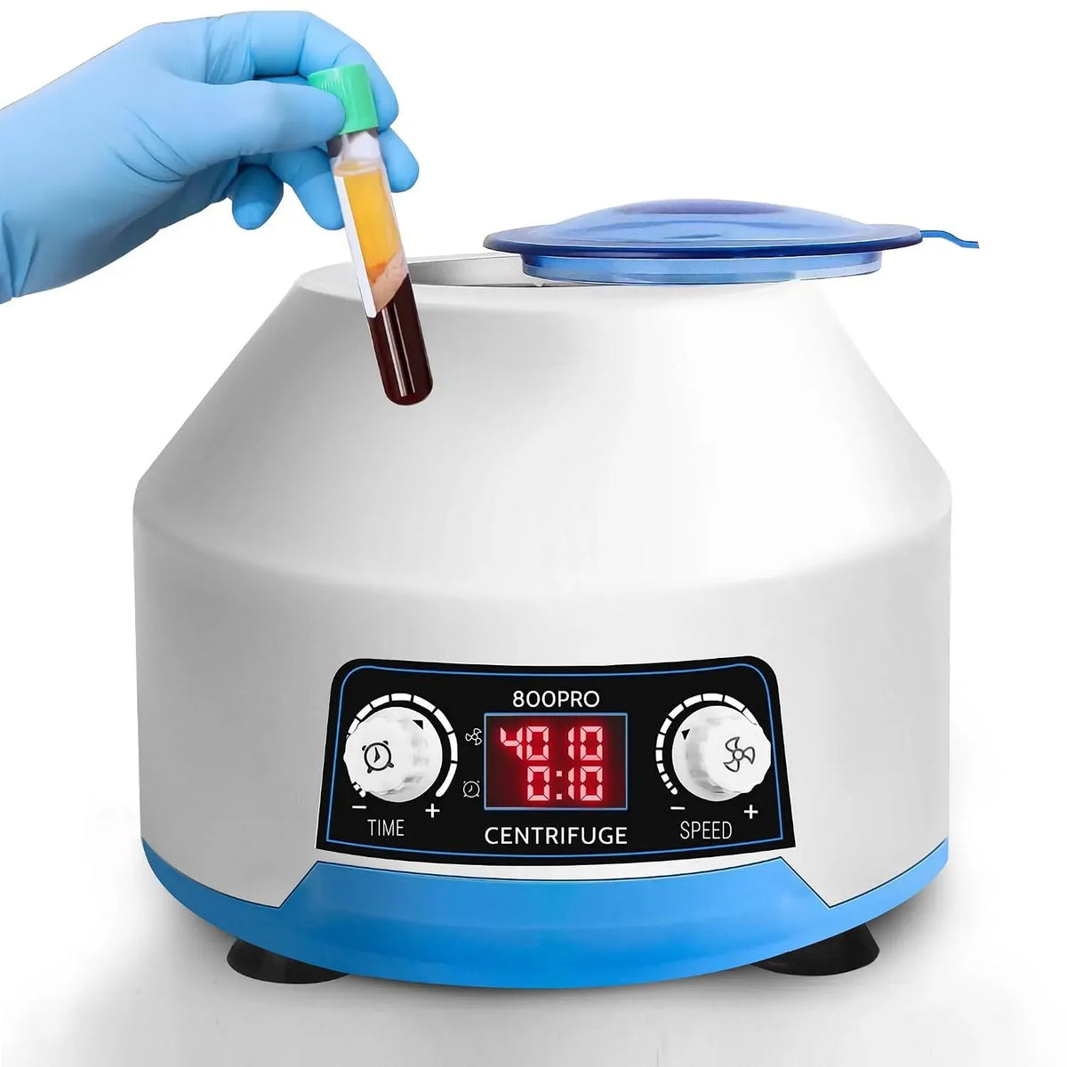 4000rpm 100min le plasma, pour le sang, Laboratoire 6x15ml avec écran LCD, PRP Plasma 4000rpm, limite de 100min, la pratique médicale-220V, 1953xg