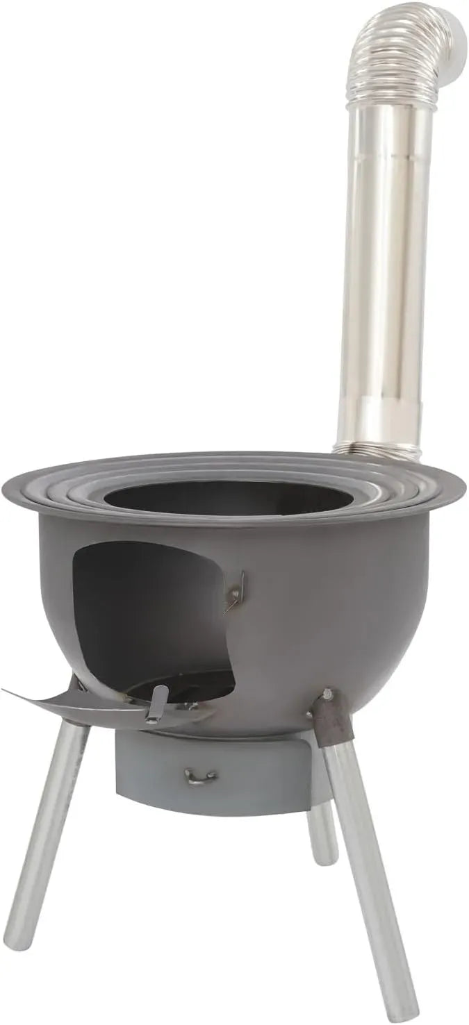 Poêle grill, fonte, extérieur, camping, amovible, Grille de Gril Amovible