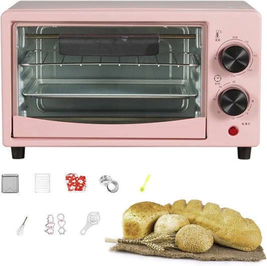 Four électrique, 12 L, 0 à 230 °C, gril, restaurant, 2 zones de température, Machine à Petit-déjeuner Multifonctionnelle Avec Température Réglable De