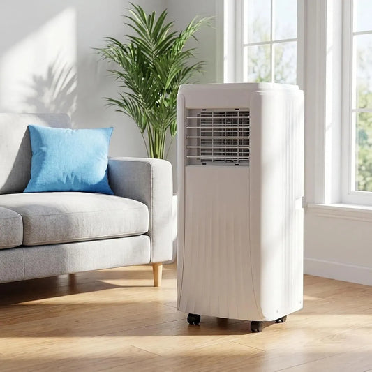 Climatiseur, portable, 12000 Btu, appareil de climatisation, Climatiseur Portable 10000 BTU Monobloc avec Refroidissement Déshumidificateur