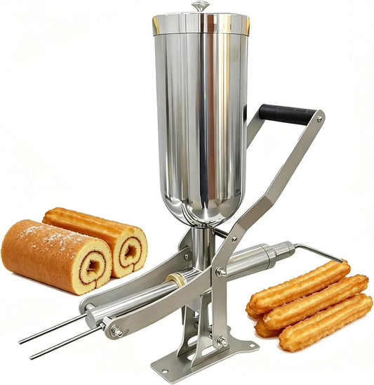 Machine de remplissage, 5 L, acier inoxydable, pour boulangerie et cuisine