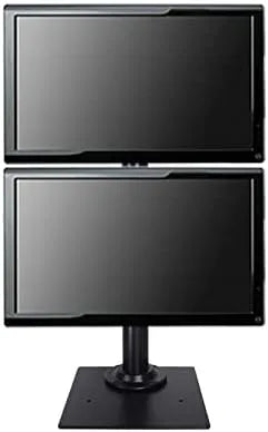 Meuble TV, 32 pouces, installation murale, Support Mural TV Support TV de Table à Double écran, Support TV Universel avec Bouton de réglage Gauche et