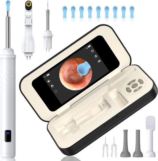 HD 3 Nettoyeur, Caméra, dalle IPS, Otoscope Oreille avec Écran IPS